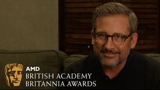 Steve Carell on David Bowie&#39;s &quot;Pugnosed Little Fan Man&quot; - 2016 Britannias