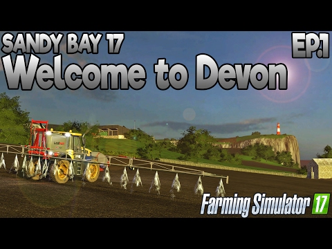 Sandy Bay 17 - Farming Simulator 17 -  Ep.1 (with Wheel Cam)