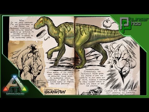 Ark Basics IGUANODON - EVERYTHING YOU NEED TO KNOW!