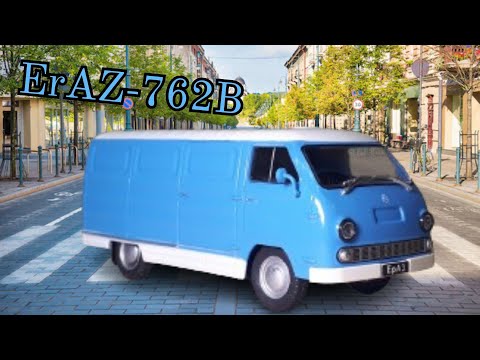 Thumbnail for ErAZ-762B 1/43 DeAgostini: Review of Scale Model Cars by Automobile, El Car, WiLL, Car, Vehicle, Van