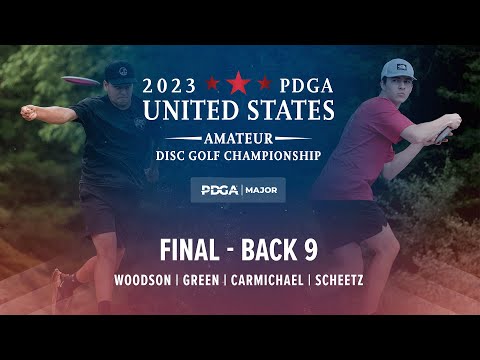 2023 PDGA U.S. Amateur Disc Golf Championship | R3B9 Chase Card | Woodson, Green, Carmichael, Sheetz