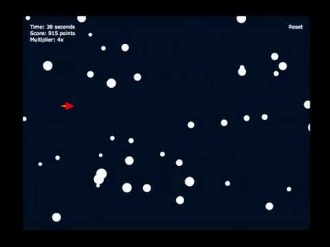Javascript Asteroid Attack Game