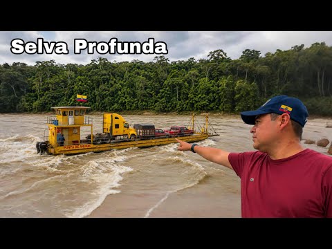 Rutas EXTREMAS en la SELVA de Ecuador 🇪🇨⛴️Josué y Eli 