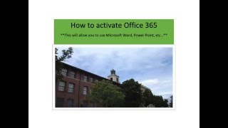 How to Activate Office365