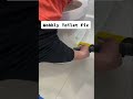 Best way to fix a wobbly toilet. #shorts #youtubeshorts #diy