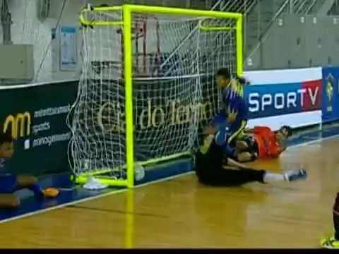 Gols ✰ Minas 2 Vs 1 Carlos Barbosa ✰ Liga Futsal 2013