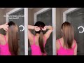 THE EASIEST HIGH PONYTAIL HACK #HAIRSTYLES #PONYTAIL #HAIR #SHORTS
