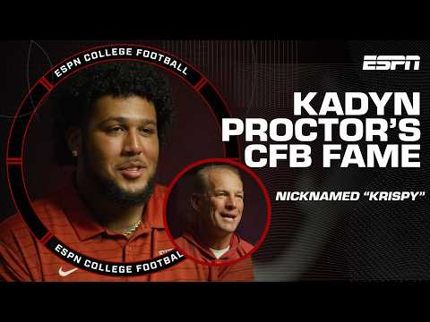 Kadyn 'KRISPY' Proctor is making his case for the BEST athlete in CFB 😤 | SEC Nation
