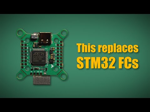 ArteryTek AT32 replaces STM32 flight controllers