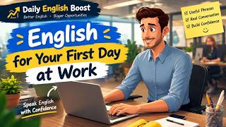 English for Your First Day at Work | Beginner English Conversation