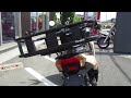 ヤマハ トリシティ お出掛けするのが楽しみなっちゃう1台、こだわりカスタでアウトドア仕様のトリシティ入荷!