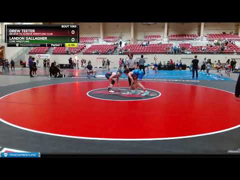 130-135 Lbs Round 4 - Landon Gallagher, CORE Wrestling Vs Drew Teeter, Believe To Achieve Wrestlin