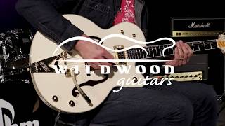 Video thumbnail for Gretsch G6136-1958 Stephen Stills Signature White Falcon  •  SN: JT16113721 by Wildwood Guitars