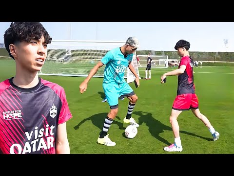 Tota & Ray Practice For The MATCH FOR HOPE in Qatar! 🇶🇦