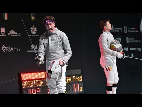 Genova 2025 European Championships SEMIFINAL | Garrigue v Kindler | Men Sabre Individual 2025