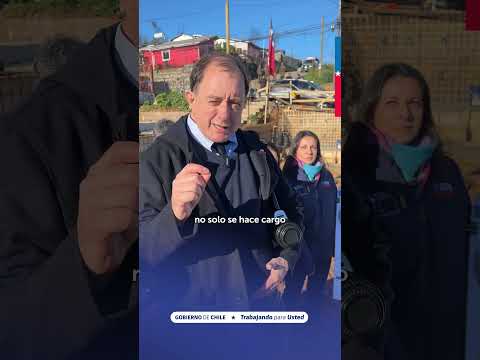 Ministro Poduje visita Lord Cochrane de Penco