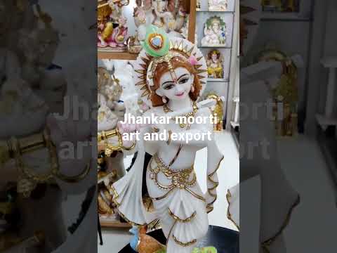 Marble Radha Krishna Statue