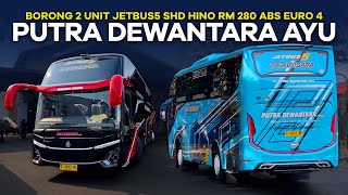 Download lagu Borong 2 Unit Jetbus5 SHD Hino RM280 ABS Euro 4 Putra Dewantara Ayu mp3