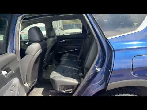 2019 Hyundai Santa Fe 2.0T Ultimate AWD in Blue for sale at Finch Chrysler Dodge Jeep Ram Ltd in London, ON