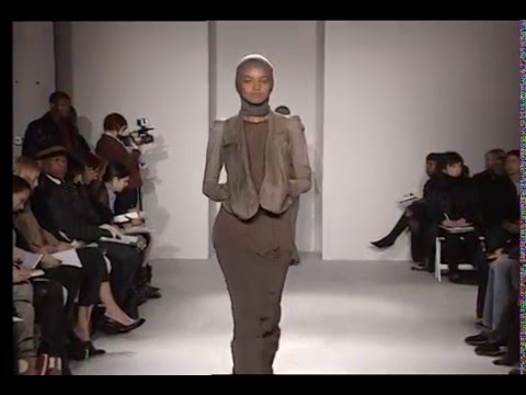 RICK OWENS ' SPARROWS ' FALL / WINTER 2002 - WOMENS