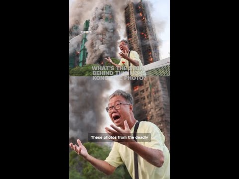 What's the story behind this Hong Kong fire photo?