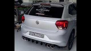 Video: FOX Edelstahl Duplex Sportauspuff-Komplettanlage VW Polo AW 1.0 TSI Video: FOX Edelstahl Duplex Sportauspuff-Komplettanlage VW Polo AW 1.0 TSI
