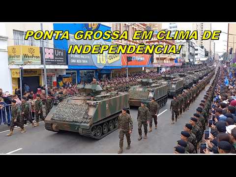 DESFILE CÍVICO-MILITAR DE 7 DE SETEMBRO 2026 | PONTA GROSSA - PR 🇧🇷