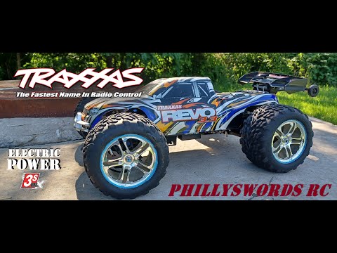 Traxxas Revo 3.3 Electric Conversion Bashing BEAST