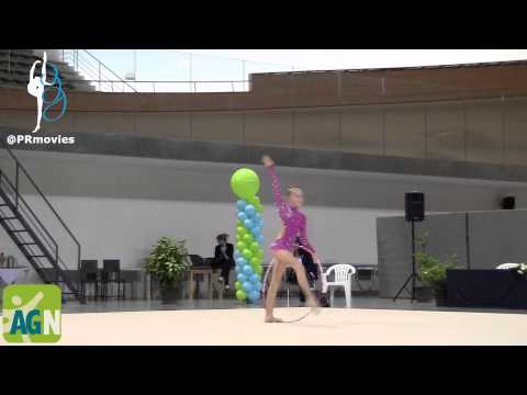 Anastasia Kalabina - Dmitrov (RUS) - Arco (Hoop) - Final Junior - AGN Cup 2013