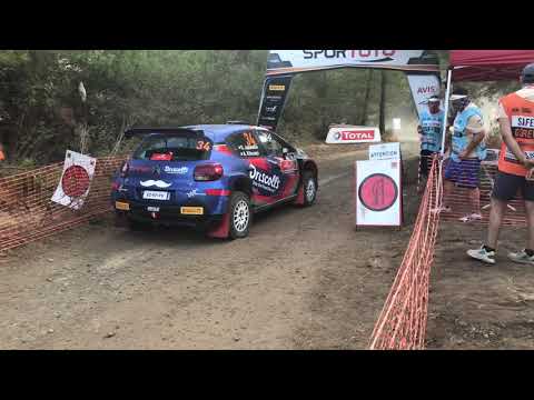 WRC Turkey 2020 Marmaris Citroen C3 kalkış