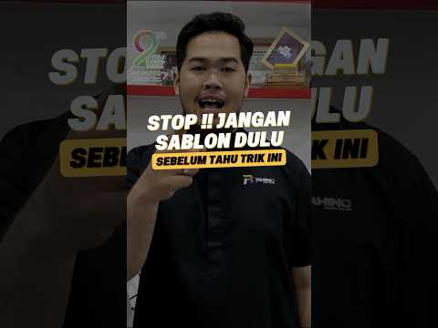 SALAH BESAR! Ini yang bikin sablon kamu selalu gagal 😱 #shorts #fyp