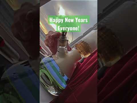 First rip of the year!#happynewyear #bong #fyp #glass #memes #shorts #weed #medicalmarijuana