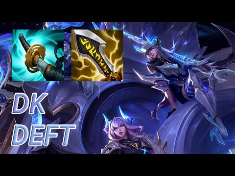 DK Deft Caitlyn ADC VS Draven | KR Challenger Patch 13.19