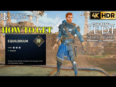 How to Get Equilibrium Perk STAR WARS JEDI SURVIVOR Equilibrium Perk| Jedi Survivor Equilibrium Perk