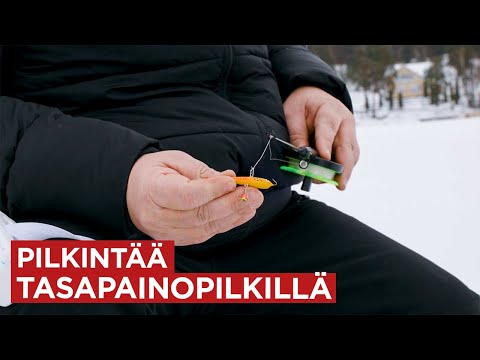 Näin pilkit tasapainopilkillä eli tasurilla