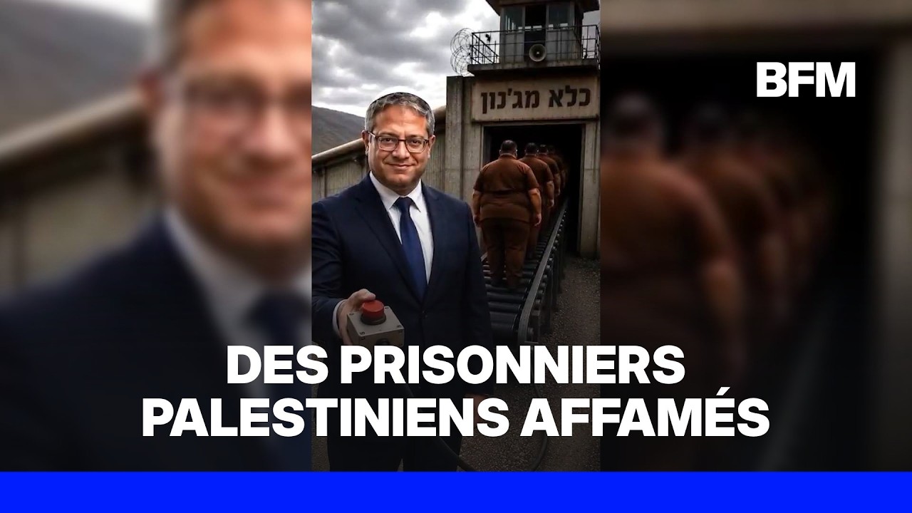 Un ministre israélien se dit “fier” de la dégradation des conditions de détention des Palestiniens