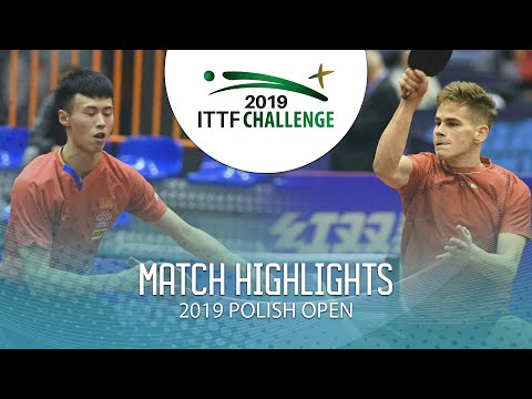 [2019 ITTF Polish Open] Xu Haidong vs Marco Golla  2019.10.17