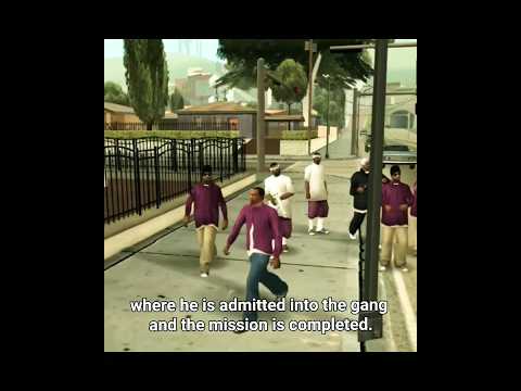 Can CJ join the ballas gang in GTA San Andreas? #gta #shorts