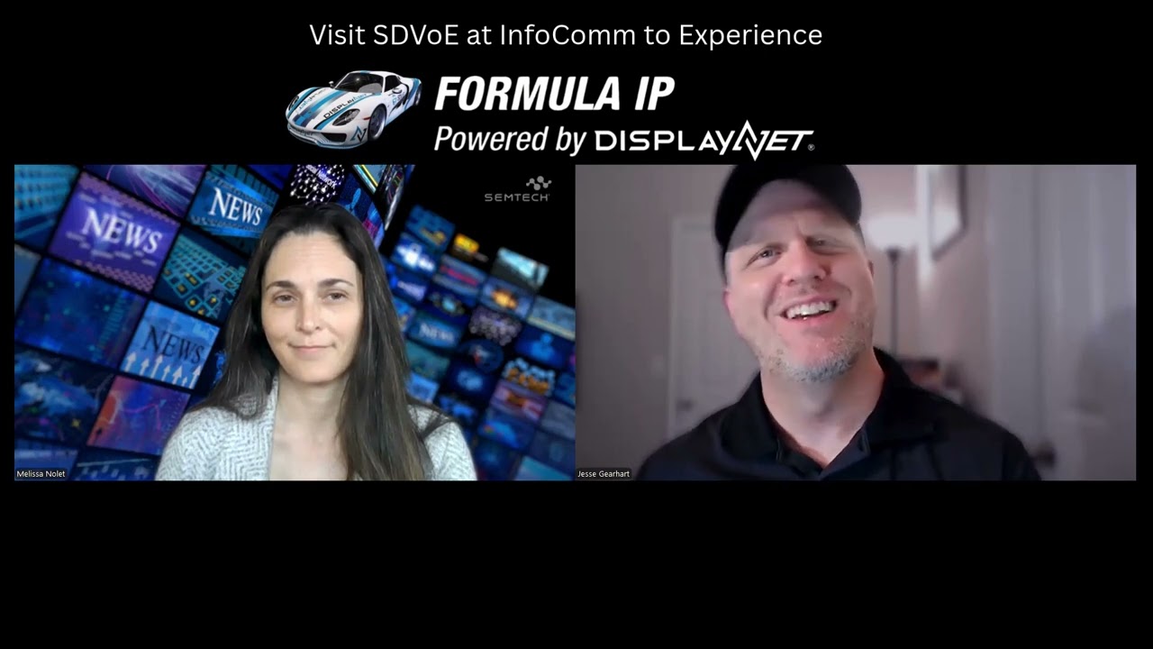 InfoComm 2025 - DisplayNet Formula IP Preview - YouTube