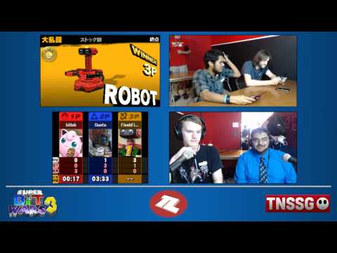 Super Bit Wars 3 Smash 3DS - Gunta (Ganon,Sonic) vs Oracle (ROB,Bowser Jr) - Winners Bracket