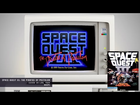 Space Quest III: The Pirates of Pestulon - Sierra On-Line, 1989 - IBM/PC (4K)