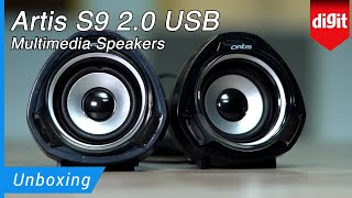 Video thumbnail for Artis S9 2.0 USB Multimedia Speakers Unboxing by Unbox-d by Digit