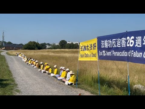 Falun Gong-utövare demonstrerar mot KKP:s förföljelse | NTD NYHETER
