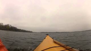 preview picture of video 'April 1 2012 Kayaking accross Buffalo Lake Buffalo MN'