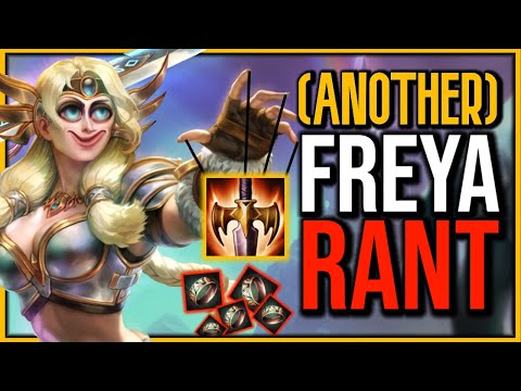 Freya Is The DEFINITION Of A Failed Design - SMITE Freya Rant!