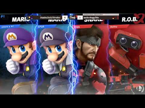 DDD 21 SSBU Doubles Finals JumboJack/Stroder vs. Underdogg/Dio