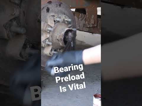 Setting Bearing Preload On A Trailer
