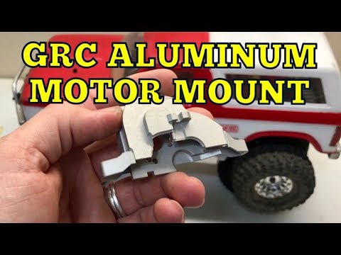 Traxxas TRX 4 GRC motor mount install
