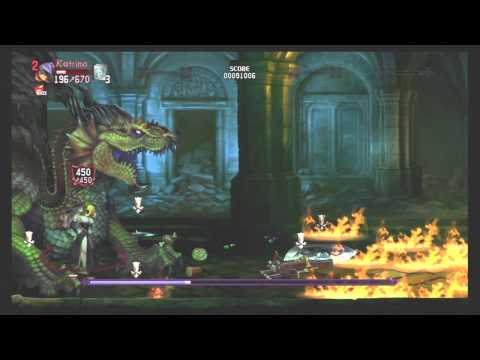 Dragon's Crown Ultimate Red Dragon Sorceress Solo
