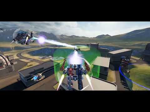 Robot Video Game named War Robots Remastered. Power Plant: Hungry Bulwark.